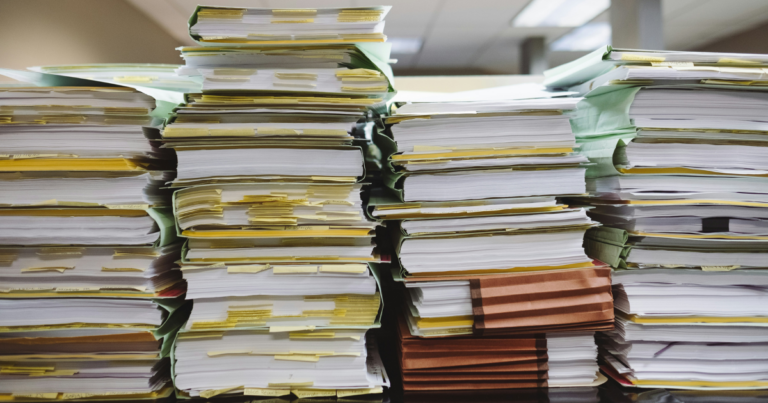 stacks of documents